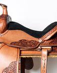Western Horse Saddle American Leather Ranch Roping Cowboy Hilason