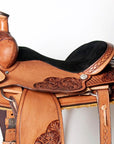 Western Horse Saddle American Leather Ranch Roping Cowboy Hilason