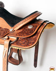Western Horse Saddle American Leather Ranch Roping Cowboy Hilason