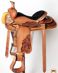 Western Horse Saddle American Leather Ranch Roping Cowboy Hilason