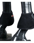 HILASON Bell Boots for Horses No Turn Protection Comfort & Durability Quick Wrap Hook and Loop Jumping Boots Sold in Pairs