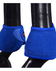 HILASON Bell Boots for Horses No Turn Protection Comfort & Durability Quick Wrap Hook and Loop Jumping Boots Sold in Pairs