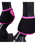 HILASON Bell Boots for Horses No Turn Protection Comfort & Durability Quick Wrap Hook and Loop Jumping Boots Sold in Pairs