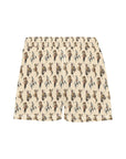 Women's Vintage Cowgirl Beach Board Shorts