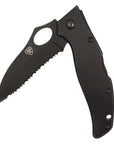 Ariat Serrated Edge Black Folding Knife