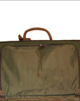 18“W x 12“H x 9“D Leather Duffle Bag 18 Inches
