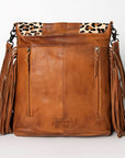 American Darling Large Crossbody Hair On Genuine Leather Women Bag Western Handbag Purse