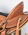 Western Horse Saddle American Leather Wade Ranch Roping Light Antique Tan Hilason