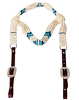 Hilason Horse 100% Wool Headstall Woven Off White