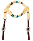 Hilason Horse 100% Wool Headstall Woven Off White
