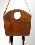 American Darling ADBGM257A Bucket Genuine Leather Women Bag Western Handbag Purse