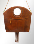 American Darling ADBGM257B Bucket Genuine Leather Women Bag Western Handbag Purse