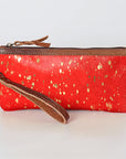 American Darling Wristlet Hair on Genuine Leather Western Women Bag | Handbag Purse | Women Wristlet | Wristlet Wristlet | Travel Wristlet | Leather Wristlet | Clutch Wristlet