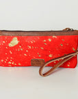 American Darling Wristlet Hair on Genuine Leather Western Women Bag | Handbag Purse | Women Wristlet | Wristlet Wristlet | Travel Wristlet | Leather Wristlet | Clutch Wristlet