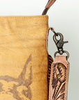 American Darling ADBGS192U Messenger Hair On Genuine Leather Women Bag Western Handbag Purse