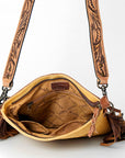 American Darling ADBGS192U Messenger Hair On Genuine Leather Women Bag Western Handbag Purse
