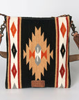 ADBG864A American Darling Saddle Blanket Genuine Leather Women Bag Western Handbag Purse