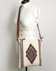 ADBG864B American Darling Saddle Blanket Genuine Leather Women Bag Western Handbag Purse