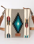 ADBG864C American Darling Saddle Blanket Genuine Leather Women Bag Western Handbag Purse