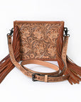 American Darling Messenger Hand Tooled Genuine Leather Women Bag Western Handbag Purse