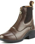 Ovation Quantum Zip Paddock Ladies synthetic leather Shoes Brown