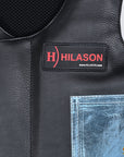 Hilason Kids Junior Youth Horse Riding Pro Rodeo Leather Protective Vest