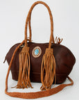 American Darling ADBGD150A Tote Genuine Leather Women Bag Western Handbag Purse