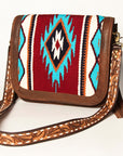 American Darling Cross Body Saddle Blanket Genuine Leather women bag western handbag purse