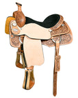 Western Horse Saddle Leather Ranch Roping Cowboy Hilason