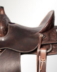 Western Horse Saddle Leather Ranch Roping Cowboy Hilason