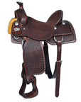 Western Horse Saddle Leather Ranch Roping Cowboy Hilason