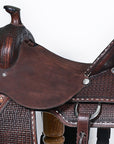 Western Horse Saddle Leather Ranch Roping Cowboy Hilason