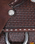 Western Horse Saddle Leather Ranch Roping Cowboy Hilason