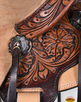 Western Horse Saddle Leather Ranch Roping Cowboy Hilason