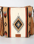 American Darling Signature Crossbody Hand Tooled Saddle Blanket Genuine Leather Women Bag Western Handbag Purse