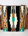 American Darling Signature Crossbody Hand Tooled Saddle Blanket Genuine Leather Women Bag Western Handbag Purse