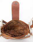 American Darling Messenger Hand Tooled Genuine Leather Women Bag Western Handbag Purse