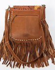 American Darling Hand Tooled Genuine Leather Women Bag Western Handbag Purse
