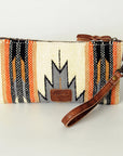 American Darling Wristlet Hand Tooled Saddle Blanket Genuine Leather Western Women Bag | Handbag Purse | Women Wristlet Purse | Wristlet Purse | Travel Wristlet Purse | Leather Wristlet Purse | Clutch Wristlet Purse