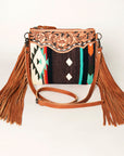 American Darling Cross Body Saddle Blanket Genuine Leather Women Bag Western Handbag Purse