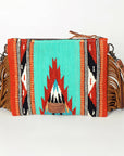 American Darling Cross Body Saddle Blanket Genuine Leather Women Bag Western Handbag Purse