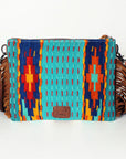 American Darling Cross Body Saddle Blanket Genuine Leather Women Bag Western Handbag Purse