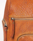 Never Mind Nmbgz125B Backpack Vintage Handmade Genuine Cowhide Leather Women Bag Western Handbag Purse