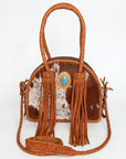 American Darling ADBGD162B Tote Hair On Genuine Leather women bag western handbag purse