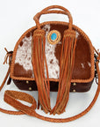 American Darling ADBGD162B Tote Hair On Genuine Leather women bag western handbag purse
