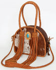 American Darling ADBGD162B Tote Hair On Genuine Leather women bag western handbag purse