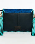 American Darling Hair On Genuine Leather Women Bag Western Handbag Purse