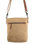 OHLAY MESSENGER Upcycled Wool Upcycled Canvas Hair-on Genuine Leather women bag western handbag purse