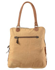 OHLAY KB156 TOTE Upcycled Wool Upcycled Canvas Hair-on Genuine Leather women bag western handbag purse