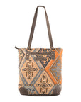 OHLAY KB225 TOTE Upcycled Canvas Genuine Leather women bag western handbag purse